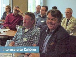 Interessierte Zuhörer beim Branchentag 2022 Interessierte Zuhörer beim Branchentag 2022