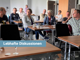 Lebhafte Diskussionen auf dem Branchentag 2022 Lebhafte Diskussionen auf dem Branchentag 2022